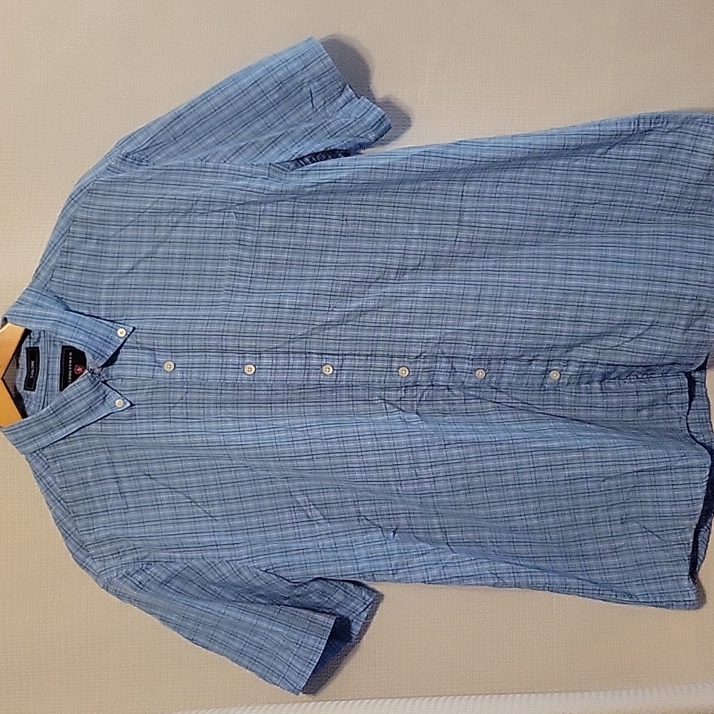 Saddlebred Easy Care Short Sleeve Button Down Shirt